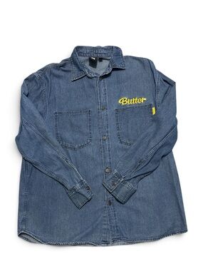 BTS (Bangtan Boys) Denim Shirt M Size "Butter" Release Commemorative Official